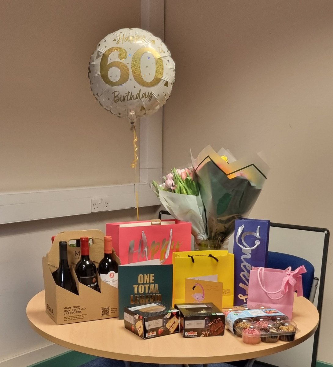Not sure I needed reminding how old I am (on Sunday)😂 but thank you to my fabulous colleagues in #ManchesterCareGroup. You are all amazing🤩❤️