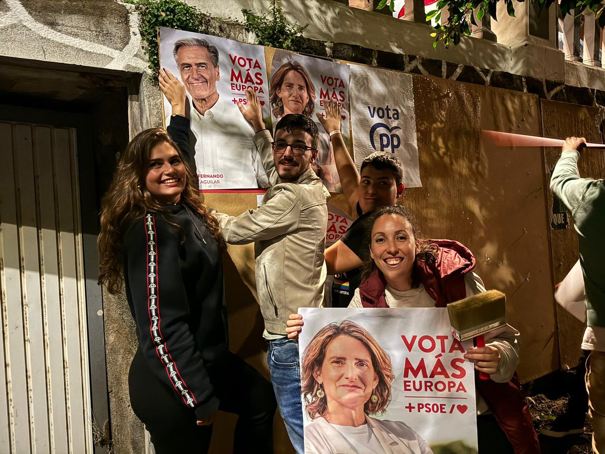 Comenzamos la Campaña en El Hierro para que Juan Fernando López Aguilar continúe trabajando desde Europa. 
El 9J vota por el proyecto socialdemócrata de Juan Fernando Lopez Aguilar y Teresa Ribera. 

<a href="/JFLopezAguilar/">Juan F López Aguilar</a> <a href="/Teresaribera/">Teresa Ribera</a> 

#MásPSOE
#MásEuropa
<a href="/js_elhierro/">Juventudes Socialistas de El Hierro</a> 
<a href="/PSOECanarias/">PSOE Canarias ❤️🇮🇨</a>