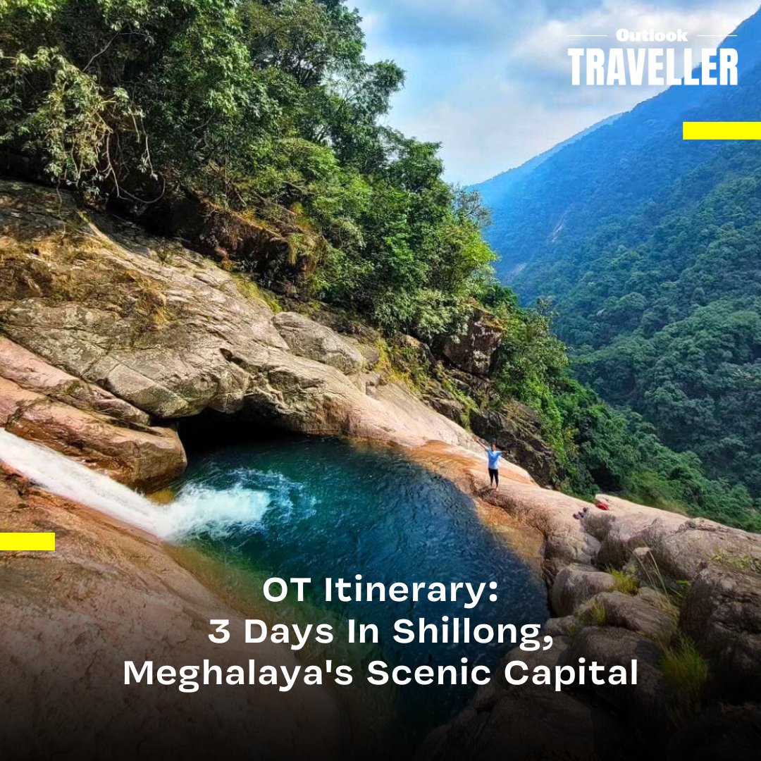 #OTItinerary | If you're planning your next trip, we recommend exploring Shillong, Meghalaya's scenic capital.

#OutlookTraveller #MeghalayaTourism #TravelGuide #Travel #NorthEast #PlacesToVisit

outlooktraveller.com/destinations/i…