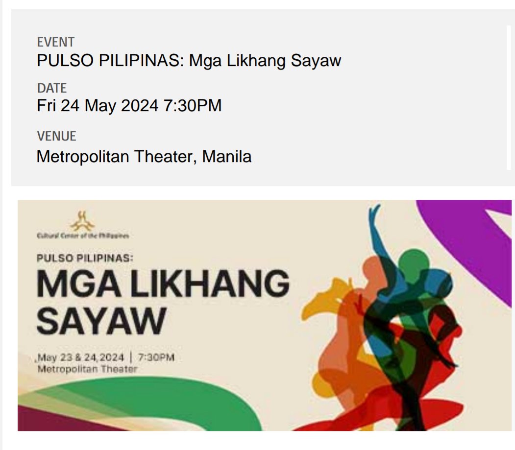 matias_raiden's tweet photo. Guys anyone interested!
Got two balcony tickets for tonight's (24-May-2024) show.
We can't make it due to an emergency meeting here sa province. Send DM ASAP https://t.co/CkmTPtNTXG