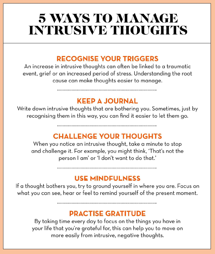 Manage #IntrusiveThoughts #BeHappy #