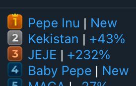 pinu_erc's tweet photo. $PINU 

Trending #1 $PINU https://t.co/pgp8duOnT7