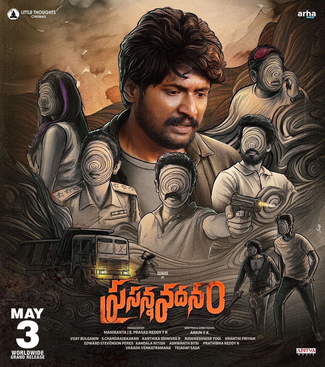 Telugu film #PrasannaVadanam (2024)  by #ArjunYK, ft. @ActorSuhas @payal_radhu @RashiReal_ @harshachemudu & #NitinPrasanna, now streaming on @ahavideoIN.

@ManikantaJS @ReddyPrasadLTC @edwardpereji9 @LTHcinemas @adityamusic