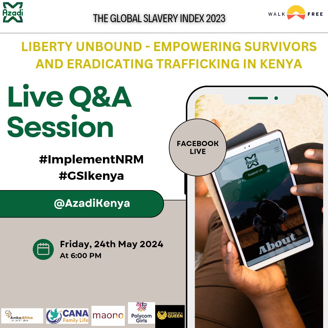 Hello Friends, 
Goal of the Global Slavery Index (GSI) is to empower survivors to lead evidence-based advocacy efforts, urging duty-bearers and localreport communities to take specific actions to combat modern slavery based on the findings and recommendations of the GSI report.