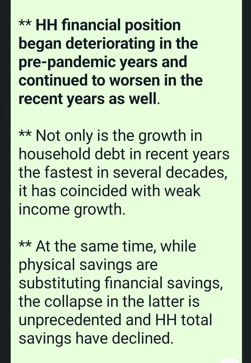 Bull markets needs fuel. By way of equity capital or debt. Our bull market has run on two: A) Sharp increase in Public Debt/ GDP from 65% to ~90%. B) Equally sharp increase in Household Debt ( analysis credit: Nikhil Gupta) BUT also: C) Massive decrease in Corporate Debt (&