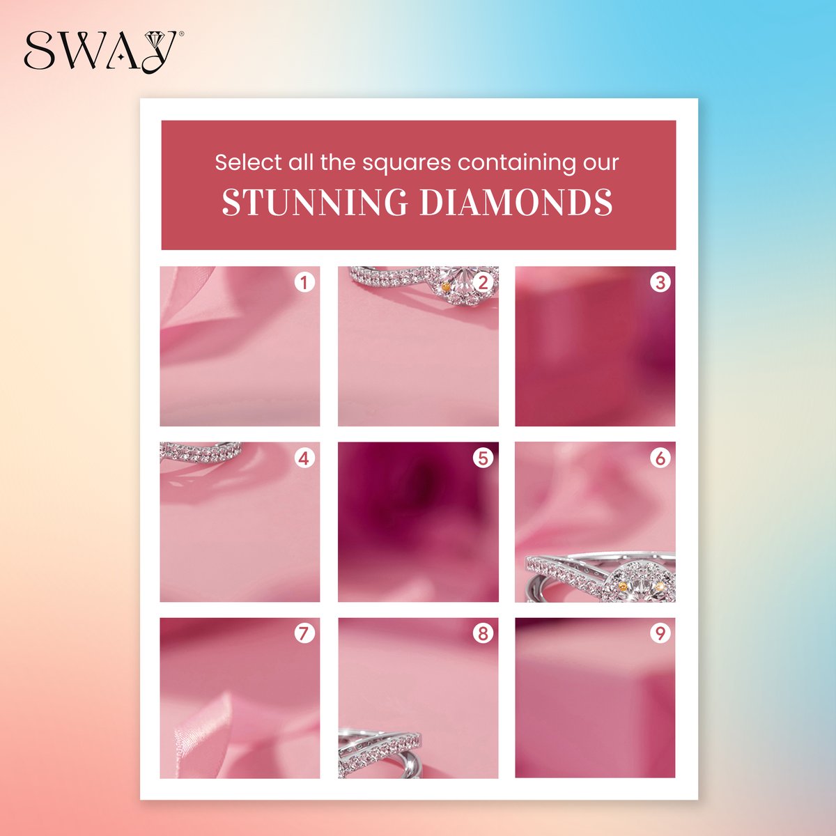 If you identify as a Diamond Lover, comment the numbers of the boxes with SWAY diamonds! 💎

#FineJewellery #SilverSapphire #FestiveGlam #FestiveSeason #RegalJewellery #Elegance #JewelleryInspiration #JewelleryInspo #Diamondlover #Diamondring #Sway #SwayJewels