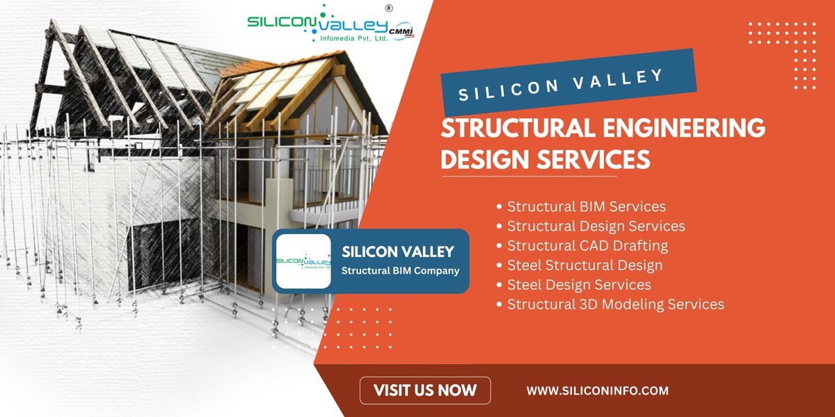 silicon_ltd's tweet image. As a top Structural Design Company, Silicon Valley Infomedia provides Structural Engineering Design Services and Structural Engineering Drafting Services. 
#StructuralEngineeringServices #StructuralEngineeringFirms #StructuralEngineeringCompanies

🌍 siliconinfo.com/cad-outsourcin…