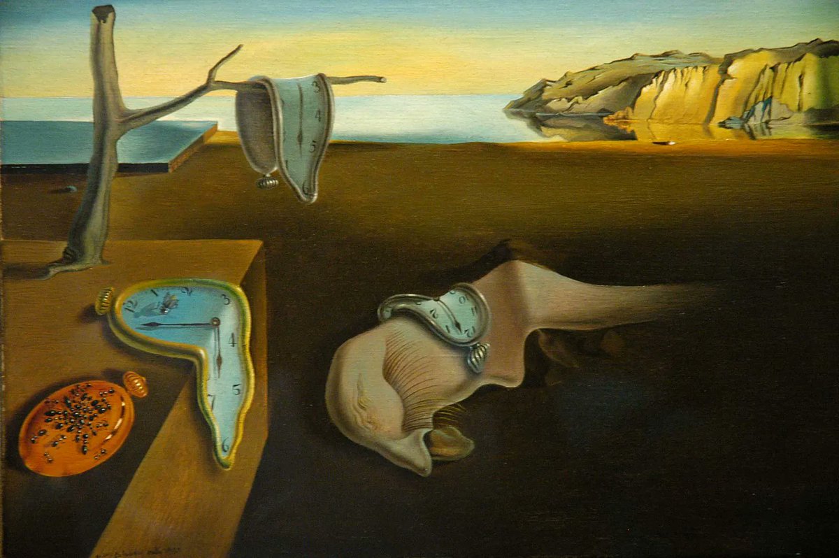 'The Persistence of Memory' by Salvador Dalí, 1931.