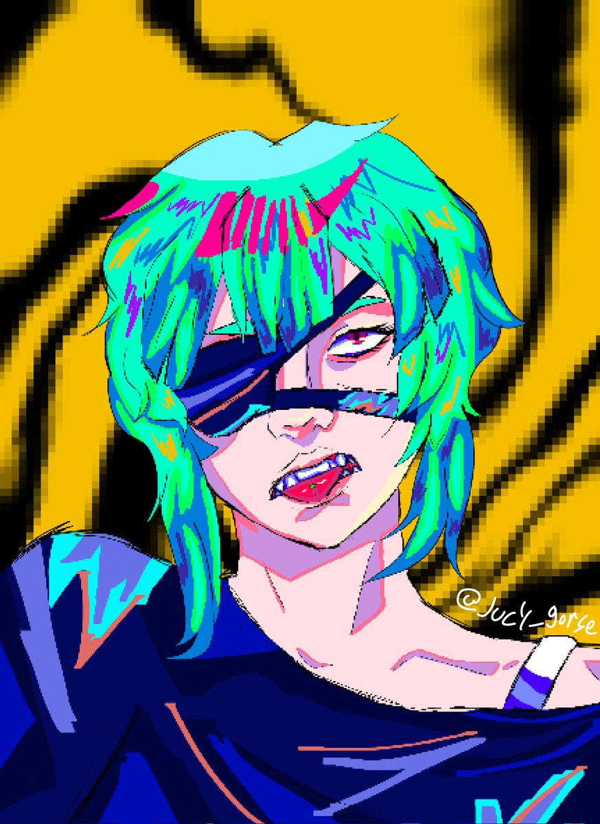 Tried a different style!! Hope yall like it!! (Based of a Lil picrew I used :3) . . . . #art #artist #artwork #smallartist #smallartistgang #digital #digitalart #digitalartwork #digitalartist #OC #OOC