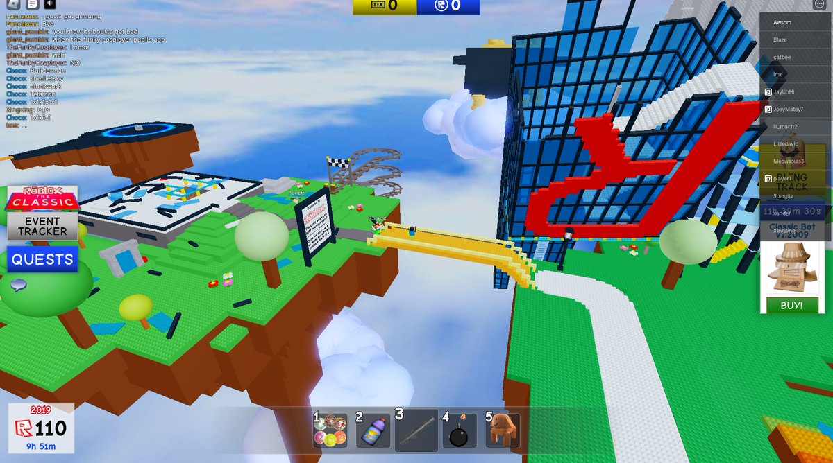 awsom_88's tweet photo. Looks like my job here is done night night😴
#RobloxClassic https://t.co/2CCEwmHZ2N