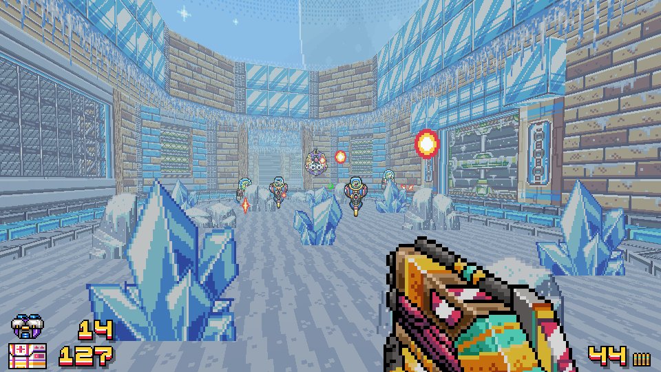 malapetakaDEV's tweet image. Some screenshots

#GZDoom #pixelart #gamedev #indiedev #indiegame #retrogame #boomershooter #retroFPS #FPS