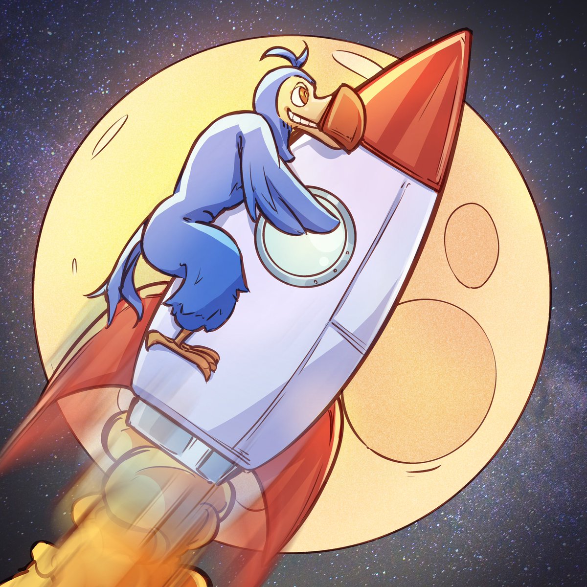 Gm Fam ☀️🦤

Looks like we all going to the moon. 🚀 🌙