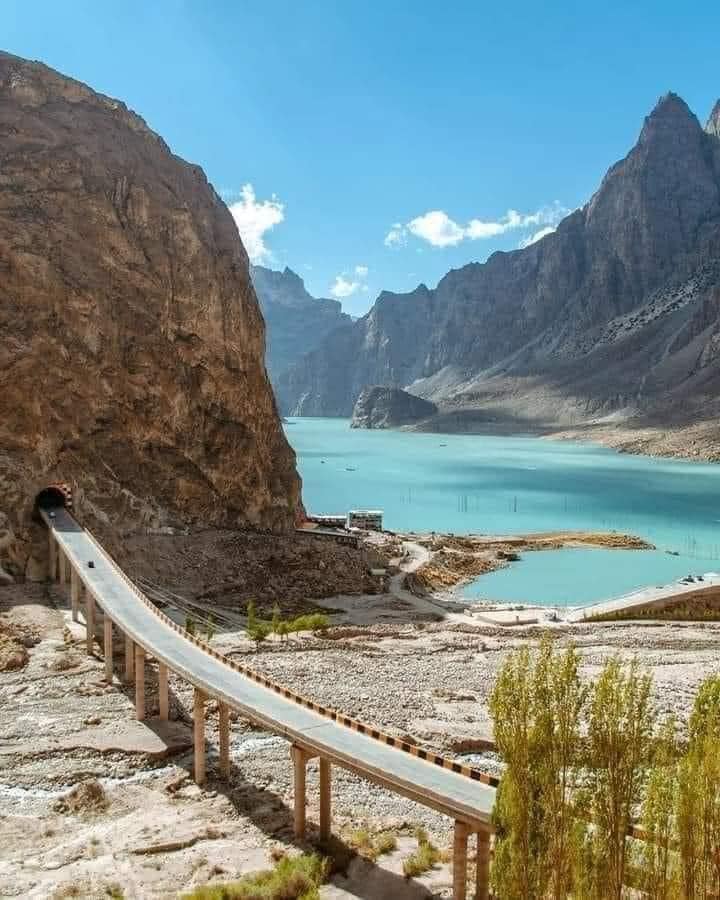 Attabad Lake Hunza Gilgit Baltistan Pakistan