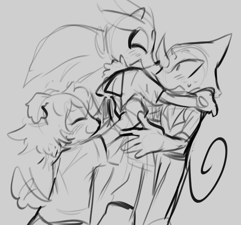just cute pic soory i have no time to draw 🖇️
#Espilver