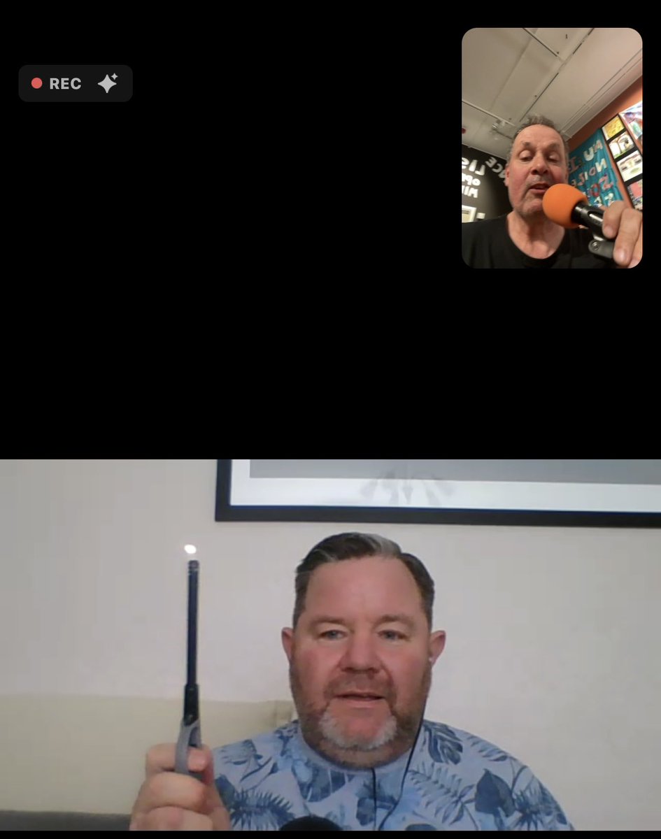 Did a podcast with the amazing <a href="/mizogArt/">Gary Mansfield</a> Gary Mansfield yesterday live from <a href="/Bethlem_Gallery/">Bethlem Gallery</a> Live Lounge we talked about art drugs institutions and mental health very emotional and also sad and funny a one point I sang Don’t Cry for me Argentina while Gary held up a flame