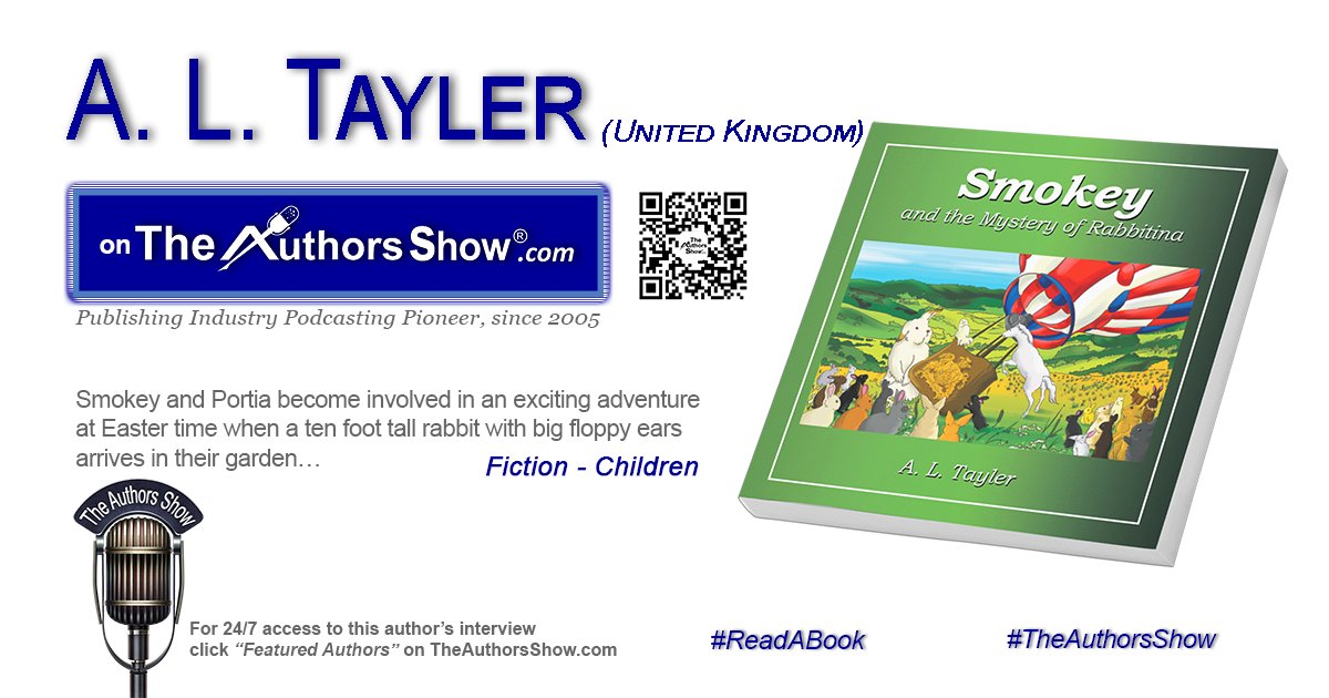 Another beautful adventure for Smokey! Find out what happens this time with Smokey and the Mystery of Rabbitina by A.L. Tayler -Listen at wnbnetworkwest.com/ALTayler @smokeyadventure @theauthorsshow #authors #childrenbooks #readabook #bookstagram