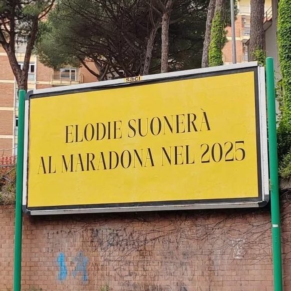 MILANO & NAPOLI nel 2025 “facciamo effetto strobo” ? #elodie #sansiro #maradona 🪩🤩🏟️