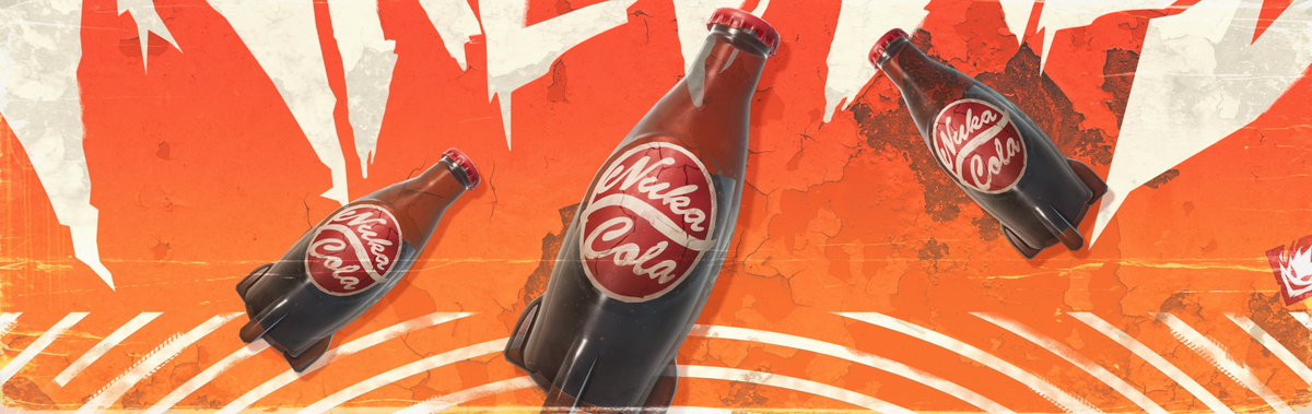 FORTNITE x FALLOUT ITEM ‼️

"The wasteland is a pretty apocalyptic place… like there was some kind of falling out. Indulge yourself in these trying times with a nice cold bottle of Nuka-Cola! Restore a bit of Health, and over time, some Shield"