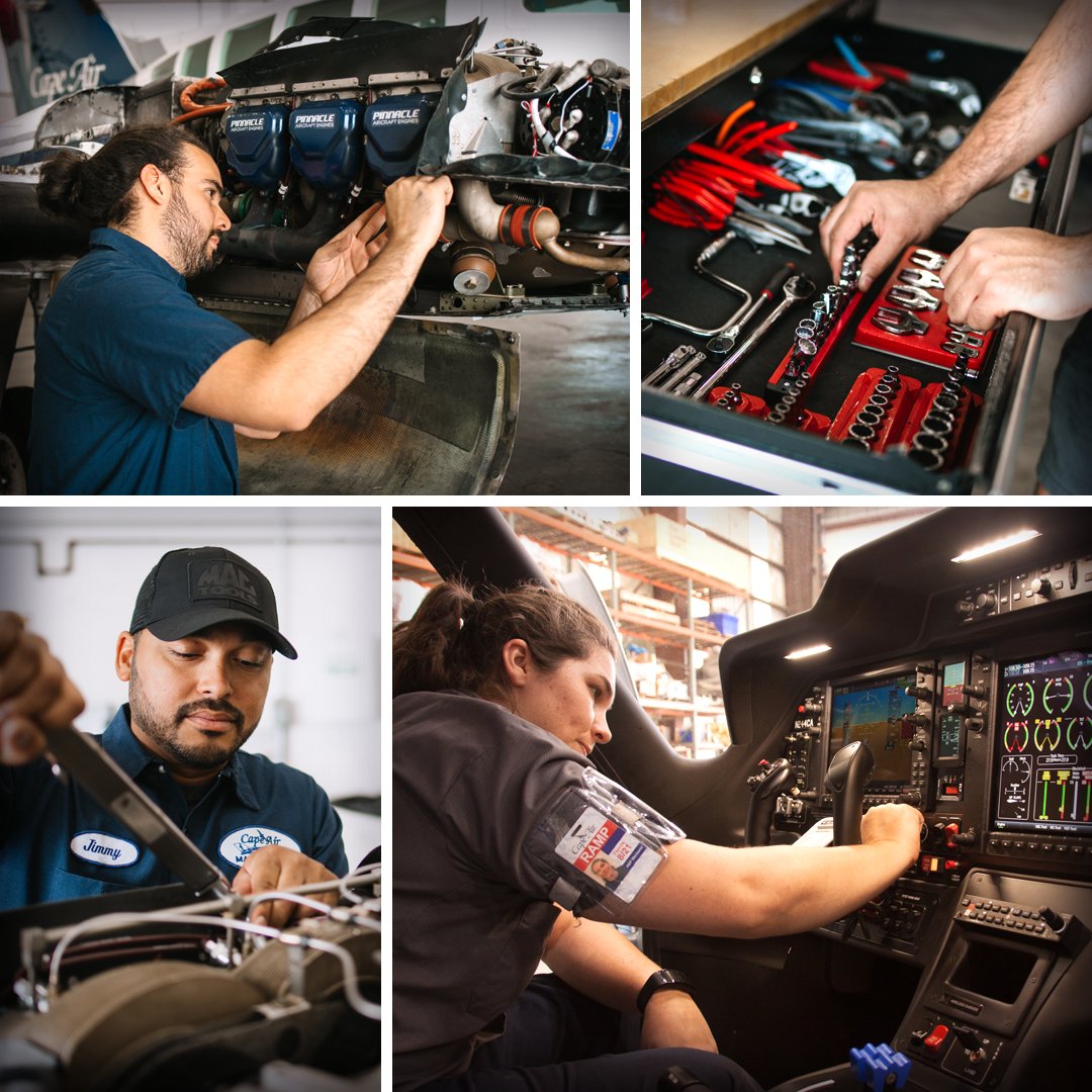 Today we celebrate the contributions of Aviation Maintenance Technicians and their vital role in keeping the aviation industry operating safely. Thank you all for your hard work and dedication! . . . #flycapeair