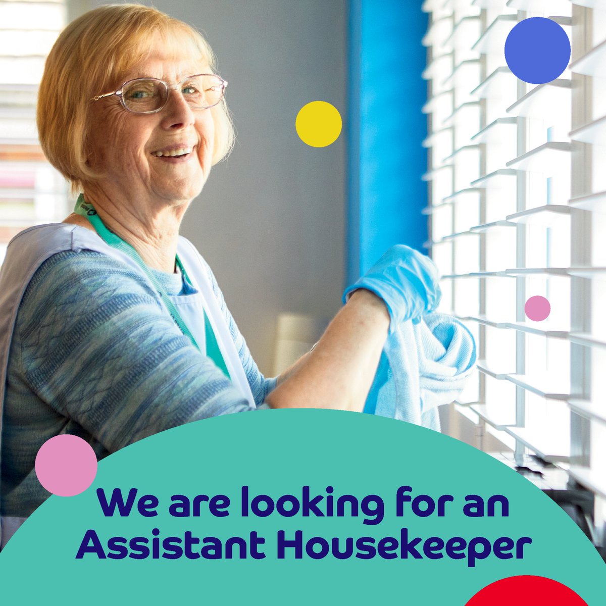 We are on the lookout for a new Assistant Housekeeper to join #TeamDemelza in Sittingbourne. 🏠 If you are passionate about delivering high-quality housekeeping, you could be the perfect fit for our team. 💙 Apply today for this exciting opportunity!👉bit.ly/3QcdRmD