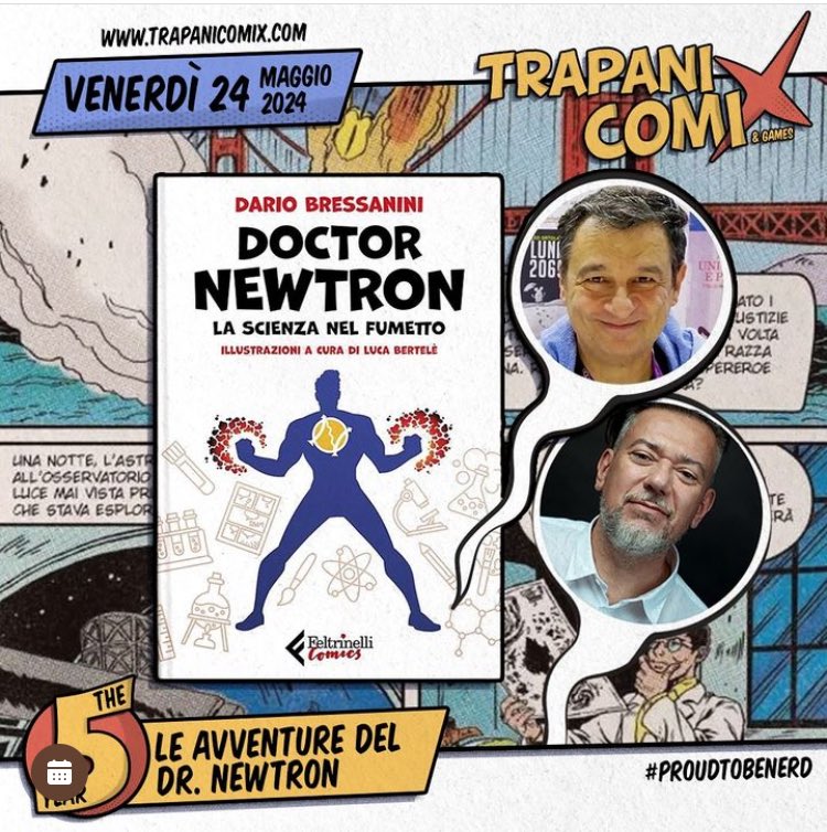 titofaraci's tweet photo. Oggi… #TrapaniComix @DarioBressanini @feltrinellied https://t.co/63BmM43i4X