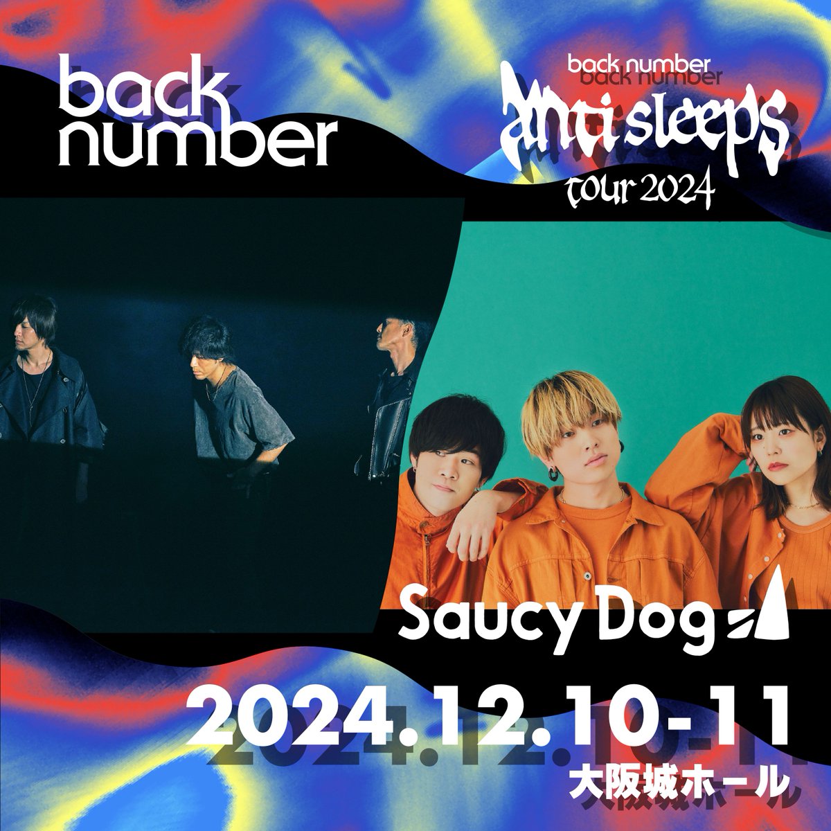 🎟️チケット情報 「back number 