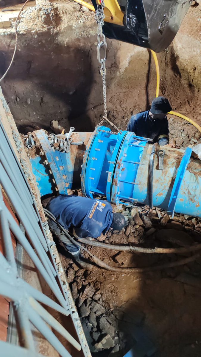 City_Ekurhuleni's tweet photo. #SpringsWater Update: Work has successfully been completed on PAM Brink water reservoir. Pumps are now running to fill up the system. https://t.co/VtocKhtPy3