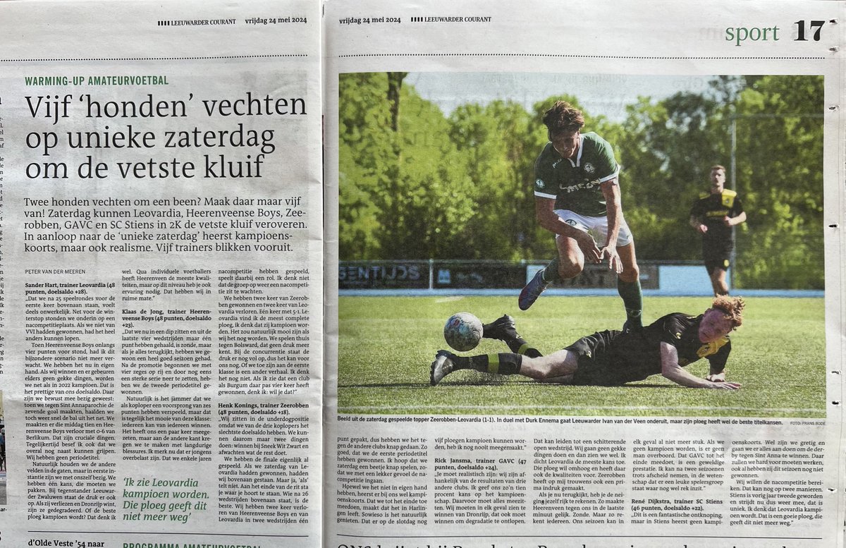 Completer dan zo kun je niet voorbeschouwen toch?

⁦<a href="/leovardia1/">Leovardia1 💛🖤</a>⁩ 
⁦<a href="/vvHvB/">💚🖤vv Heerenveense-Boys💚🖤</a>⁩ 
⁦<a href="/vv_GAVC/">vv GAVC</a>⁩ 
⁦<a href="/scstiens/">Sportclub Stiens</a>⁩ 
⁦<a href="/LC_Sport/">Sportredactie LC</a>⁩