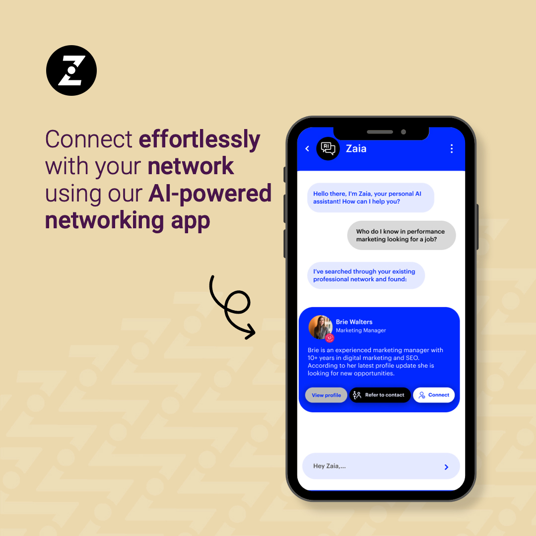 getzealous's tweet photo. Unlock effortless collaboration within your network🤝

With Zealous, you can: 

🔹Import and filter through your LinkedIn network
🔹Set meeting preferences in advance
🔹Ask your AI networking assistant, Zaia, for advice

#Zealous #GetZealous #NetworkingApp #NetworkingTips https://t.co/3CMtropXeu