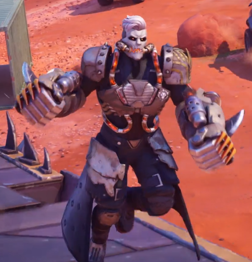 RedMastaTV's tweet photo. @FortniteGame Doomfist mythic?? 👀 https://t.co/hniqjjWlUl