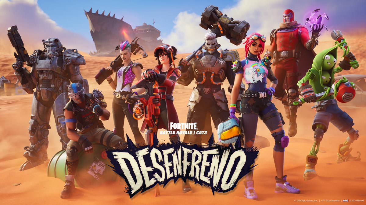 Sorteo- un pase de batalla de batalla de la nueva temporada 

El sorteo termina el 26 de mayo

 Requisitos:
• Seguir a: <a href="/mocsalman/">Mocsalman</a>
• Dar Me Gusta y RT
• Comentar Participo
Mucha suerte 

🎁 1 ganador

#Fortnite #epicfortnite #fortniteC5S3Wrecked