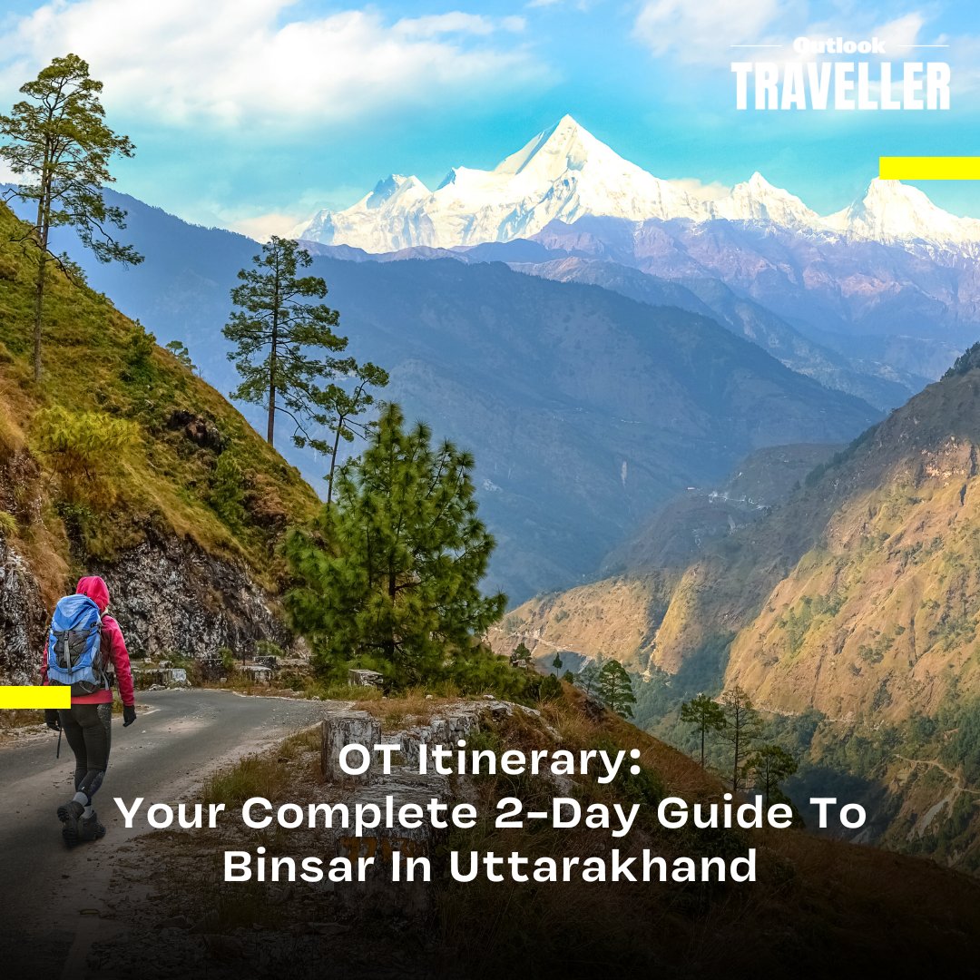 #OTItinerary | This summer, enjoy your weekend in Binsar, Uttarakhand, which promises a soul-soothing experience amidst nature.

#OutlookTraveller #UttarakhandTourism #Mountains #OTWeekendBreaks #HillStations #Travel

outlooktraveller.com/destinations/i…