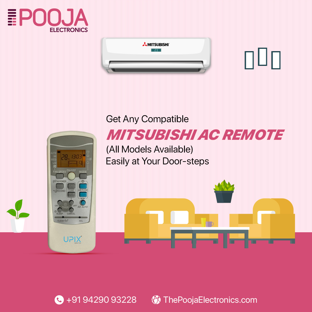 Cool comfort made easy. Order your Compatible Mitsubishi AC remote and get it delivered fast.
.
.
.
#poojaelectronics #ACRemote #mitsubishi #mitsubishiacremote