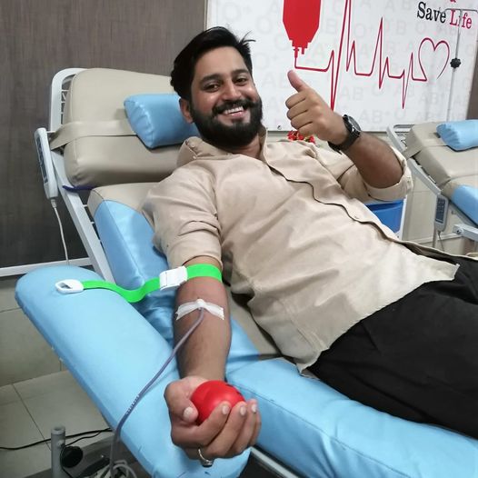 Meet Mr. Sanjay Kumar, a true hero, and dedicated PRCS blood donor. His selfless act of donating blood has saved countless lives and exemplifies the essence of real humanity. Thank you, Mr. Sanjay Kumar, for your unwavering support and commitment to helping others.