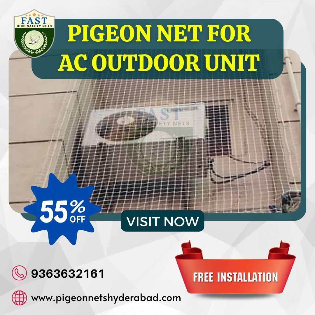 AtNets35955's tweet image. Get top-quality pigeon nets for your AC outdoor unit from Fast Safety Nets Hyderabad. Protect your unit from bird droppings and debris. Ensure efficient cooling and longevity. #PigeonNets #ACProtection #FastSafetyNetsHyderabad #HyderabadSafety 
pigeonnetshyderabad.com/pigeon-net-for…