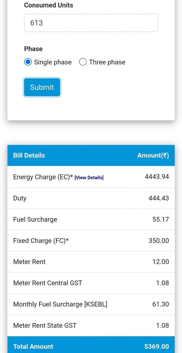 Orgasamistt's tweet image. 💡Electricity Bill Comparison 

🟠BJP  ruling States Vs 🚩Kerala 

🔹Maharashtra
📋Consumption -198units
📈Bill Amount -1940₹
📉in Kerala-1214₹ only ,726₹ less 

 🔻Rajasthan 
📋Consumption -613 units
📈Bill Amount -5606₹
📉in Kerala-5369₹ only, 237₹ less 

#LeftAlternative