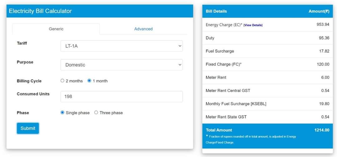 Orgasamistt's tweet image. 💡Electricity Bill Comparison 

🟠BJP  ruling States Vs 🚩Kerala 

🔹Maharashtra
📋Consumption -198units
📈Bill Amount -1940₹
📉in Kerala-1214₹ only ,726₹ less 

 🔻Rajasthan 
📋Consumption -613 units
📈Bill Amount -5606₹
📉in Kerala-5369₹ only, 237₹ less 

#LeftAlternative