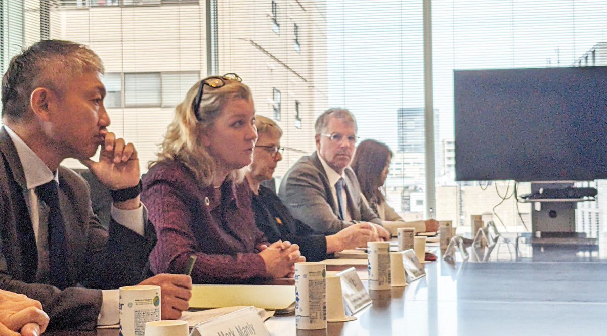 Kelly T. Clements (@kellytclements) on Twitter photo Our partnership with <a href="/jica_direct_en/">JICA - Japan International Cooperation Agency</a> continues to go from strength to strength - working together in some of the most challenging places on the planet. Today’s mtg offered opportunity to map our further work on #HDP nexus.
Thanks for steadfast support!
#WithRefugees #GRF Our partnership with <a href="/jica_direct_en/">JICA - Japan International Cooperation Agency</a> continues to go from strength to strength - working together in some of the most challenging places on the planet. Today’s mtg offered opportunity to map our further work on #HDP nexus.
Thanks for steadfast support!
#WithRefugees #GRF