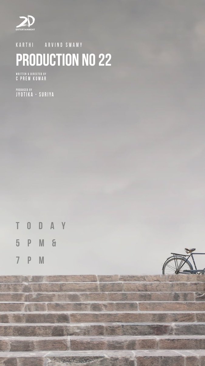 TBSTwizzle's tweet photo. #Karthi27🚲 Updates Today at 5 PM and 7 PM! ❤️🔥
#Production22 @Karthi_Offl @thearvindswami #PremKumar @Suriya_offl #Jyotika @rajsekarpandian #Rajkiran @SDsridivya #Jayaprakash @ActorSarann #GovindVasantha #MahendiranJayaraju #Rajeevan @R_Govindaraj @subhaskaar @gopiprasannaa @johnsoncinepro @gobeatroute