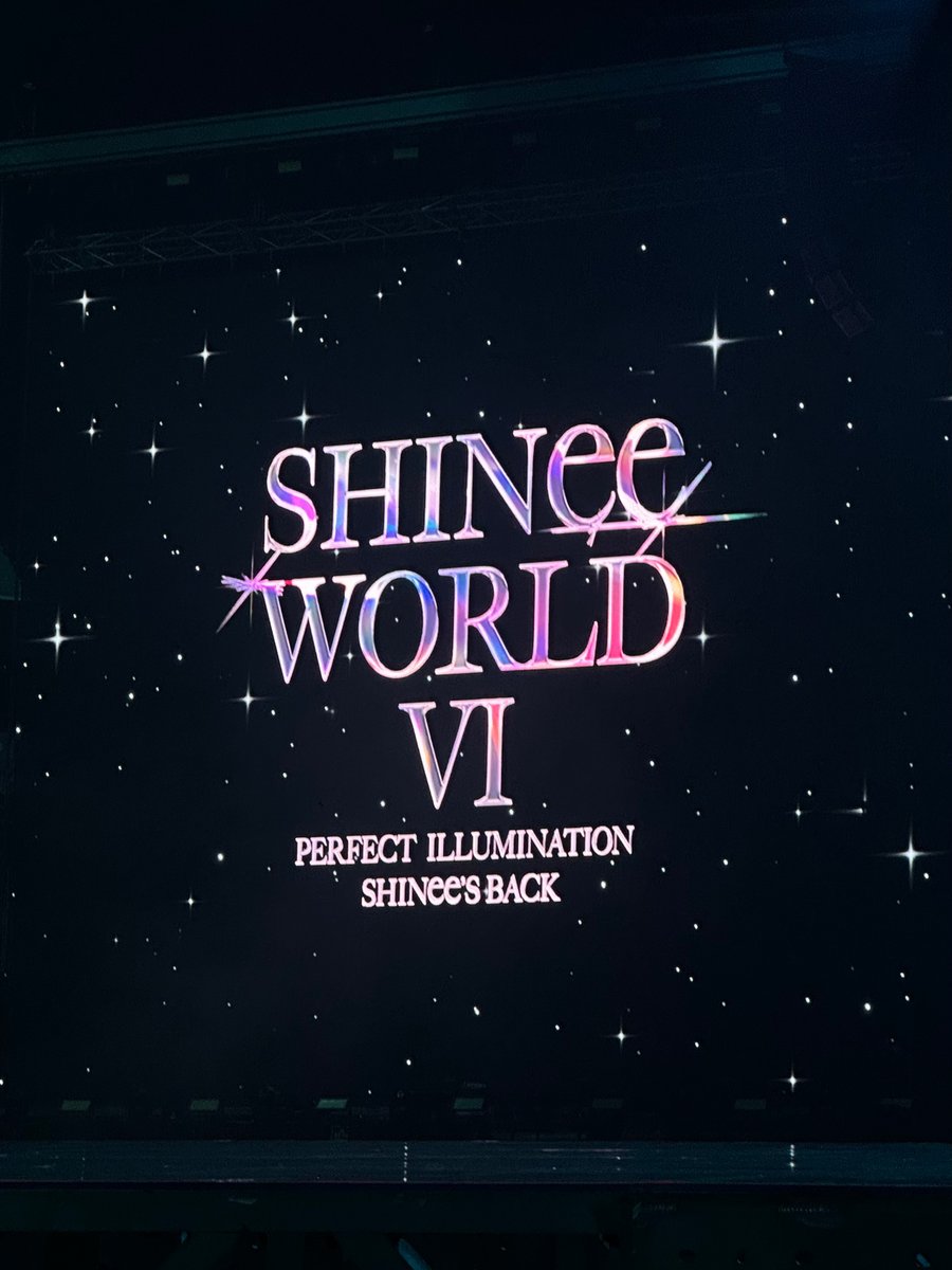 SHINee WORLD Ⅵ [PERFECT ILLUMINATION : SHINee'S BACK] DAY 1

💎SHINee's BACK💎

#SHINeeWORLD_VI
#PERFECT_ILLUMINATION_SHINeeS_BACK
#퍼펙트_일루미네이션_샤이니즈백