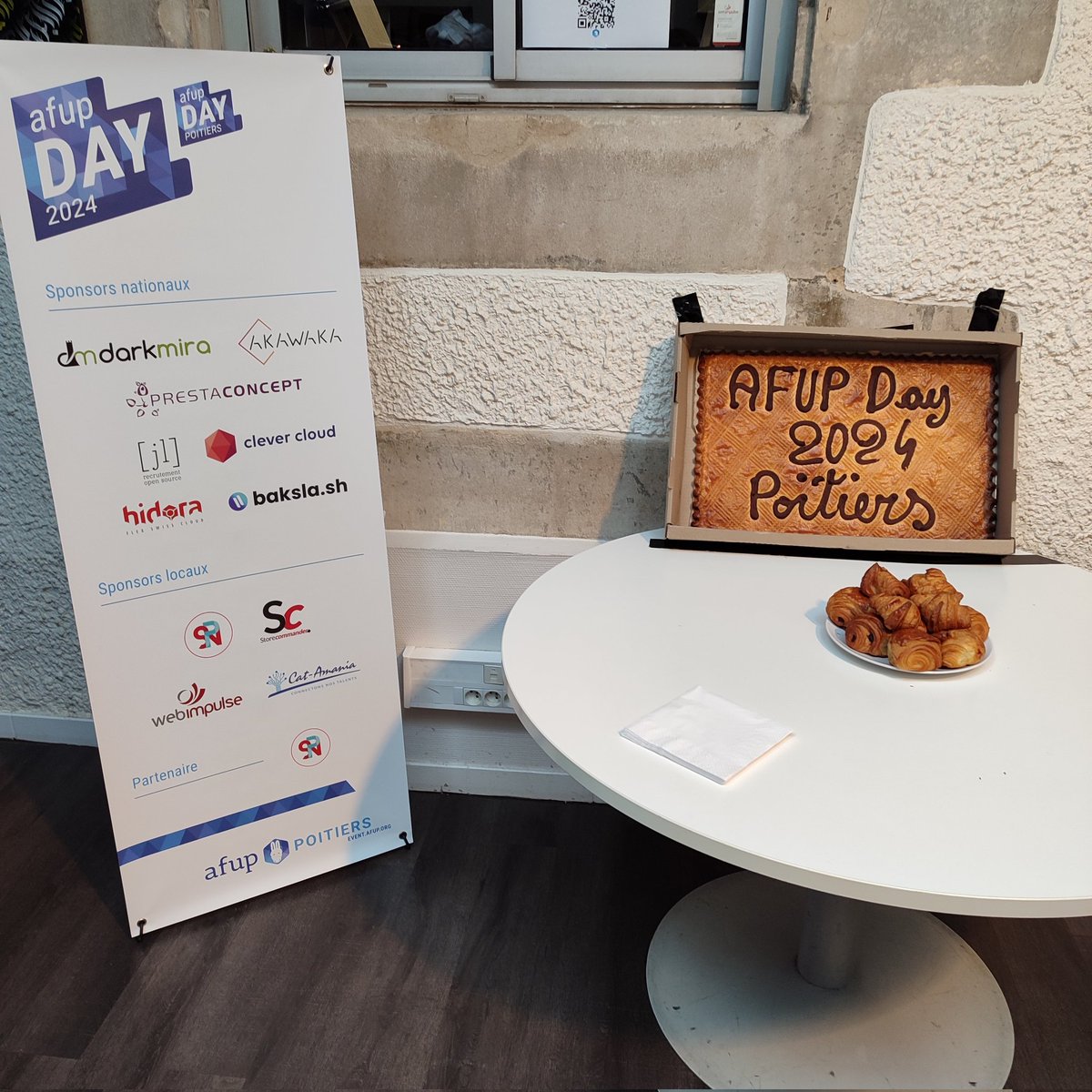 Pas de meetup ce mois-ci à Tours. On est chez nos voisins Poitevins de l'@AFUP_Poitiers pour l'AFUP Day 2024. Et vous, vous à quelle édition ?