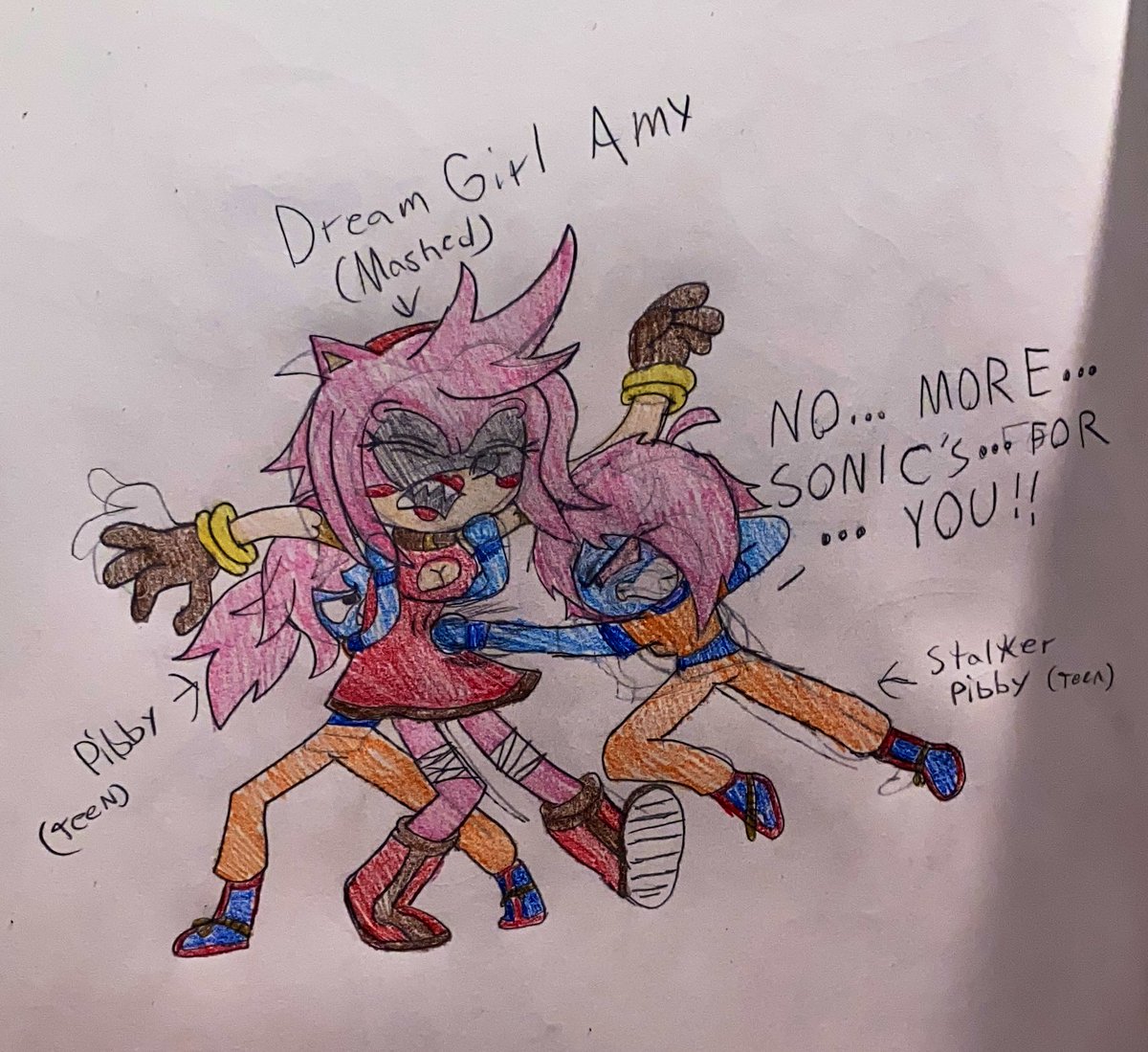 TheLostSoul64's tweet photo. No more Sonics for her
#learningwithpibby #Leanringwithpibbyfanart
#Learningwithpibbyau #Mashed #LearningwithpibbyAdultSwim #Learningwithpibbycrossover
#Mashedfanart
@mashed https://t.co/jcm5frZ7MB