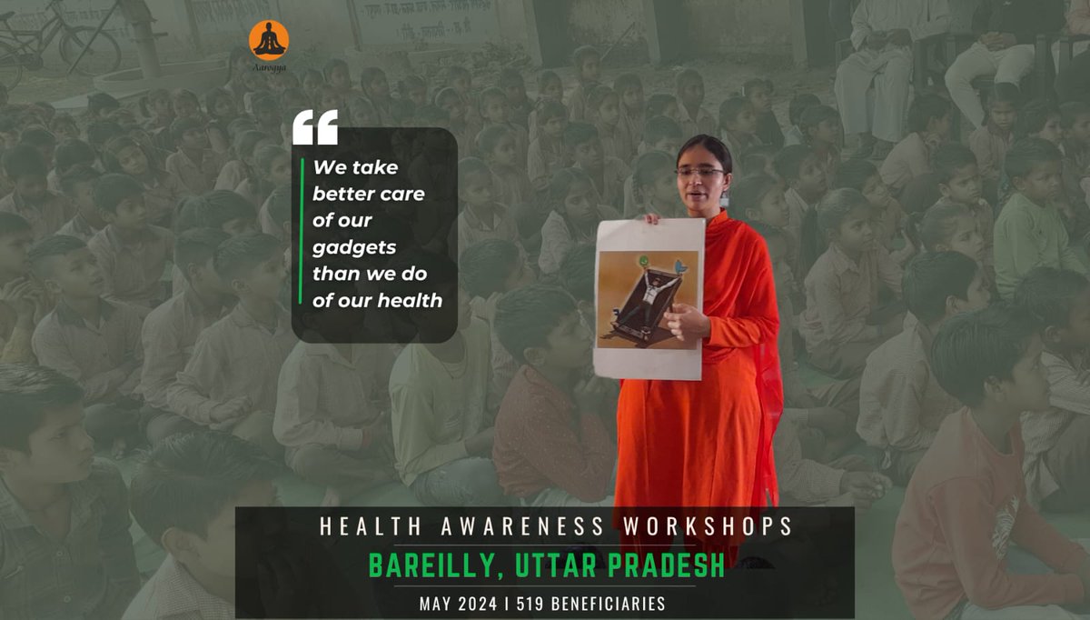 djjsaarogya's tweet photo. "Empower Your Food” - Health Workshop
DJJS Aarogya organized four health workshops on junk food and health & hygiene in Bareilly, Uttar Pradesh, in May 2024.
#DJJS #Aarogya #AshutoshMaharajji #healthworkshop #healthandhygiene #bareilly #uttarpradesh #junkfood #Healthyfood https://t.co/gpsIsWbxX7