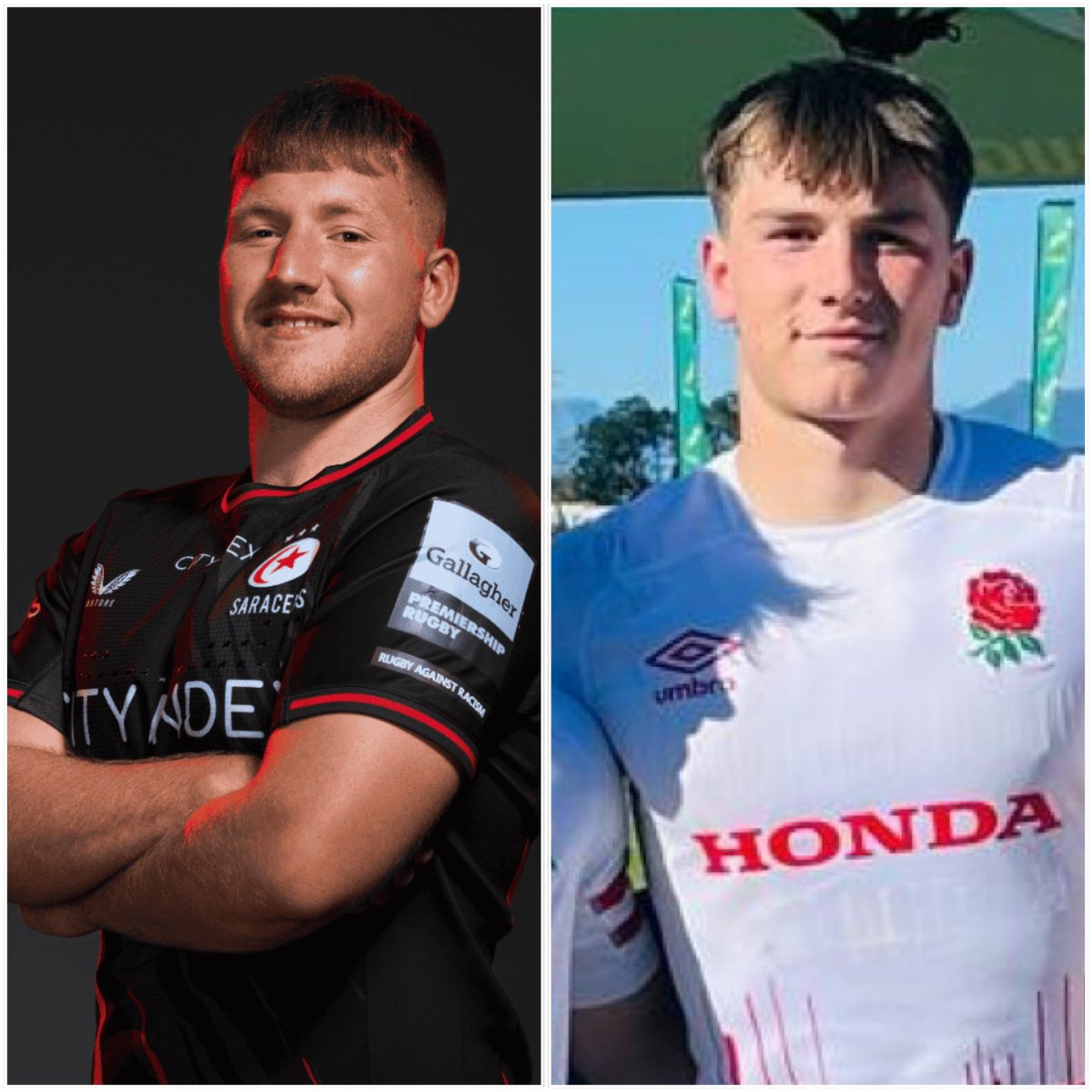 Good luck to Saracens Academy’s James Isaacs and Angus Hall on being selected for the England U20 Men’s game 🆚 Coventry Rugby on Saturday. Good luck to them and all the squad. #SarriesFamily ⚫️🔴 @NextGenXV