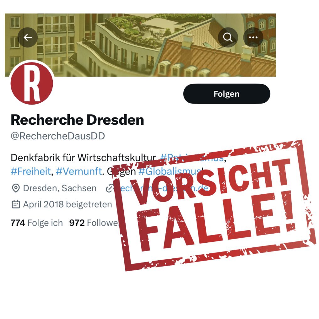 Mica4711's tweet photo. In der Selbstverharmlosung ist Rechtsaußen unübertroffen. „Recherche Dresden. Denkfabrik für Wirtschaftskultur“ und „Verein Journalismus und Wissenschaft Chemnitz e.V. (gemeinnützig)“ hört sich sehr seriös an. Doch hinter @RechercheDausDD steckt Felix Menzel,
(1/2) https://t.co/UbxoQYMWBE
