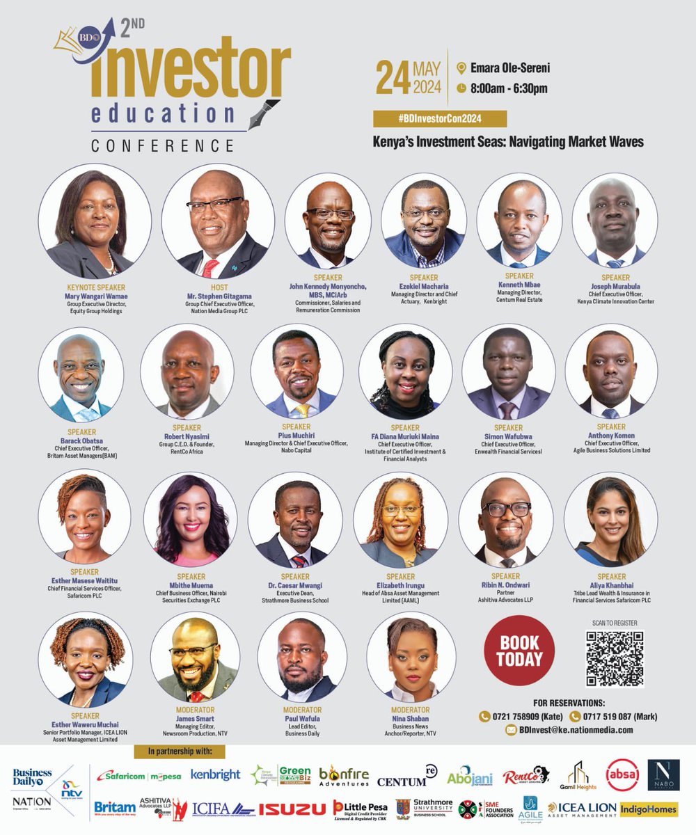 mbithemuema's tweet photo. #dosikaa with @NSE_PLC. Quite delighted to be unpacking investment themes @NationAfrica Investor Education Conference. https://t.co/4rKfMXwPoI