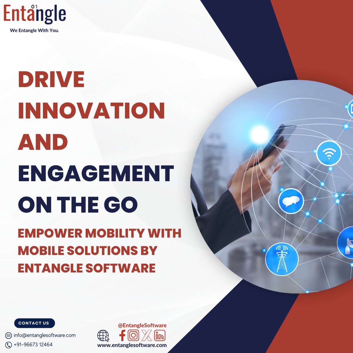 espl_software's tweet image. Accelerate your business with Mobile Solutions by Entangle Software! Seamlessly deliver personalized experiences, streamline processes, and stay connected with customers anytime, anywhere
Discover why Mobile Solutions are essential for staying ahead in today&apos;s mobile-first world!