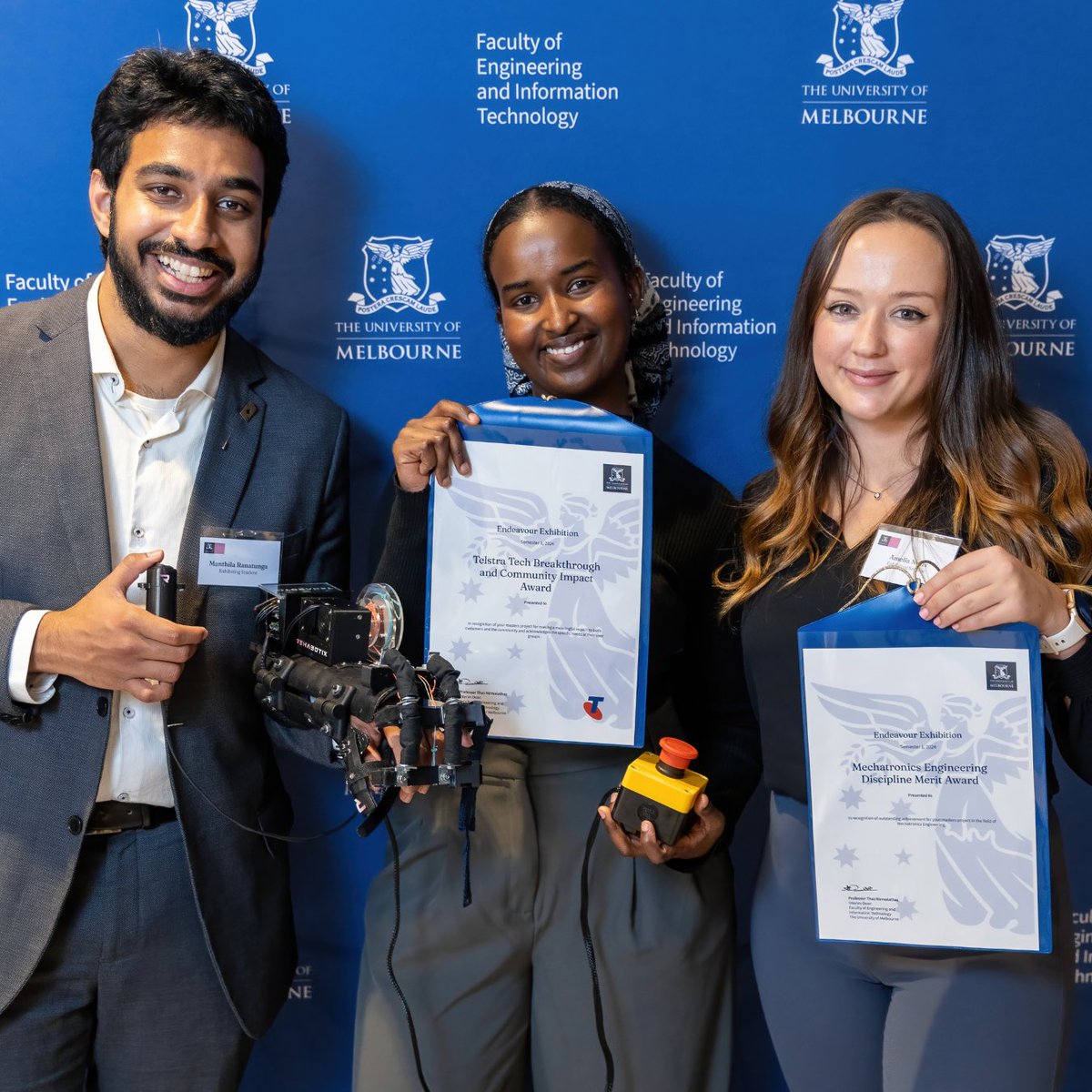 🏅 As our students start SWOTVAC, celebrate the Endeavour Award winners among them. Announced as part of our biannual Endeavour program, the winners inspired us with awe & anticipation for how they will build a better, more sustainable world. Full list → unimelb.me/44Xqh84