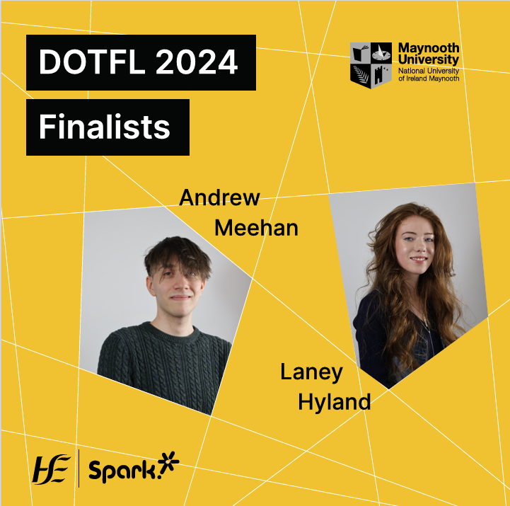 4️⃣ Days To DOTFL Finals! Meet #finalists from 👩‍🎓 @MaynoothUni 👩‍🎓 Andrew Meehan with his project Curo 👩‍🎓laney hyland with her project, Connect Stay tuned to meet more finalists in the coming days @NDTP_HSE @WeHSCPs @NurMidONMSD @HSELive