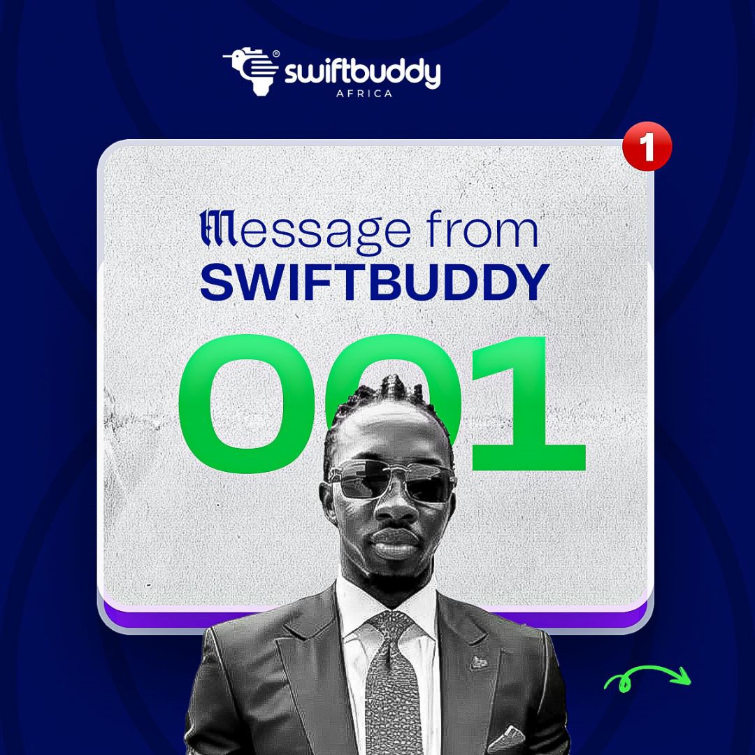 swiftbuddyNG's tweet photo. Swiftbuddy 001 @onnijoseeph has a message for everyone.

This is your cue to join the waitlist. 

https://t.co/UAvAEZ1mQ3

#swiftbuddyafrica #swiftbuddyishere #swiftbuddyng https://t.co/CxcMS3qNQ4